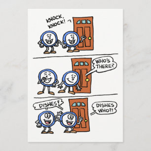 Torkar och Inbjudan till Party Inbjudan