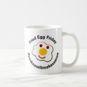 Torkat ägg Fredag Kaffemugg