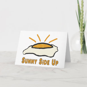 Torkat ägg - Sunny Side Up Kort