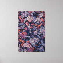 Torkat färgat Höst löv - naturinspirerad konst