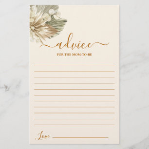 Torkat Handflatan Lunaria-råd till Mamma som ska a