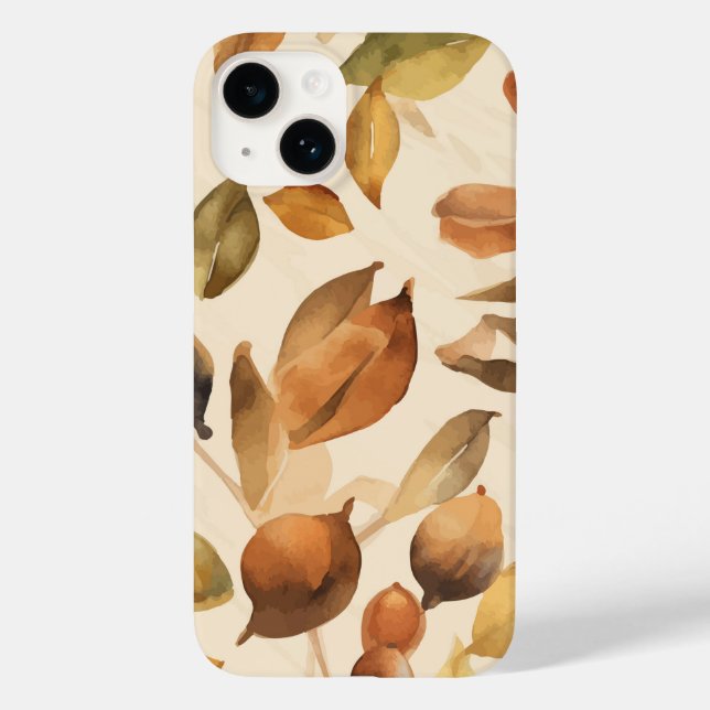 Torkat Löv Iphone case (Baksida)