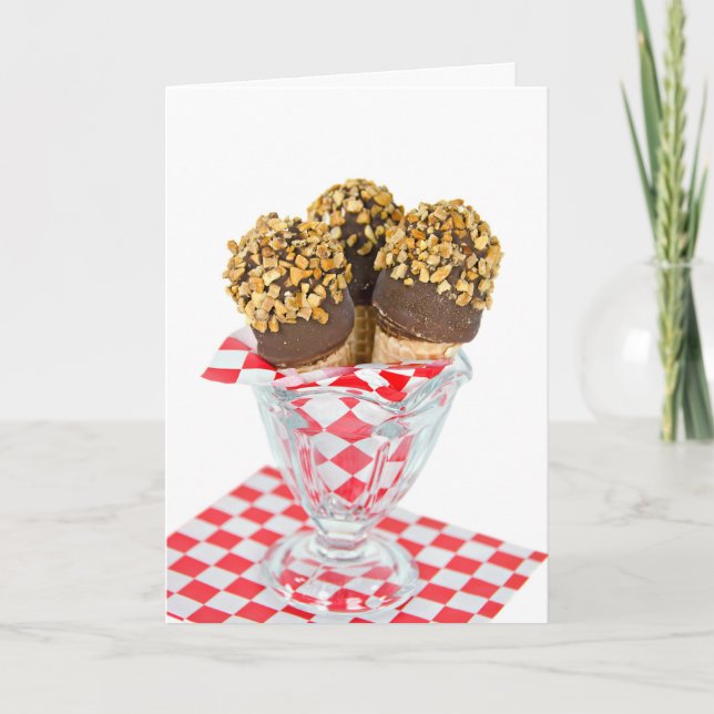 Torkning av glass i hej i glas kort (Framsida)