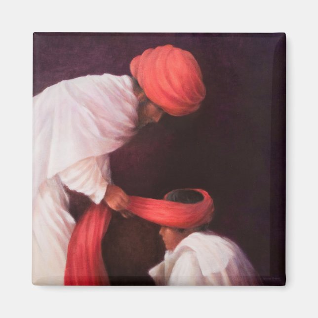 Torkning av turban 2010 magnet (Framsidan)