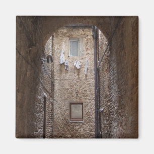 Torkning av tvätt i Toscana-magnet Magnet