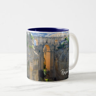 Torkning från Above- Ronda - Real Spain Två-Tonad Mugg