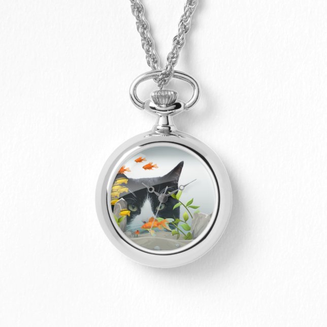 Torkning i fiskens Tank Armbandsur (Framsida)