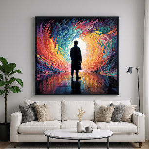 Torkning in i tomrummet poster