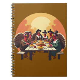 Torkoner - Thanksgiving - middag Anteckningsbok