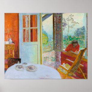 Torkrum i Land Paul Bonnard Poster