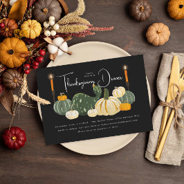 Torkserverns Thanksgiving Inbjudningar