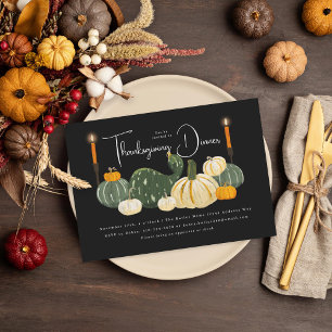 Torkserverns Thanksgiving Inbjudningar
