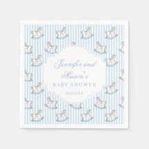 Torktumlare för den blå trähästen leksak boho pojk