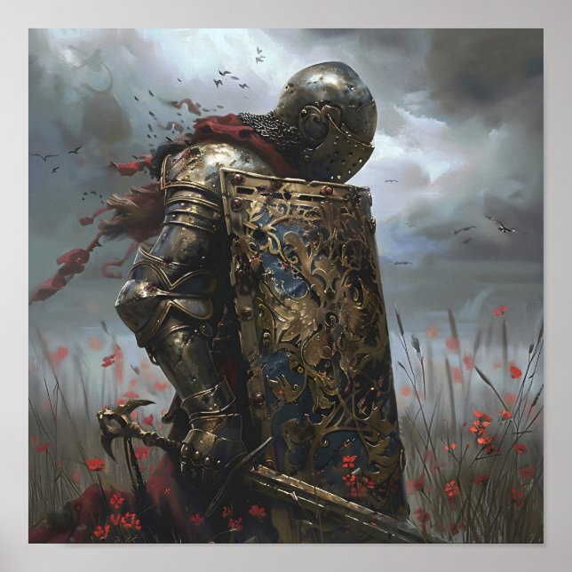 Tormented Knight Poster (Framsidan)