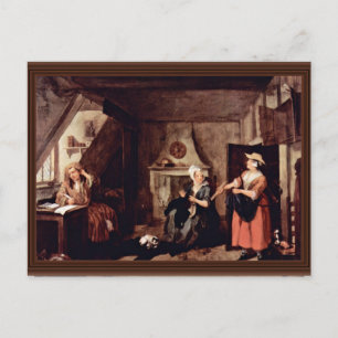 Tormented Poet by Hogarth, William Vykort
