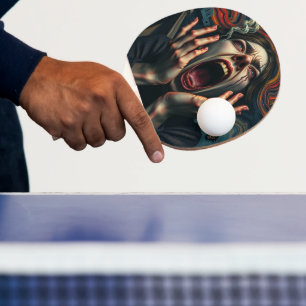 Tormented Woman Haunting Skräm Pingisracket