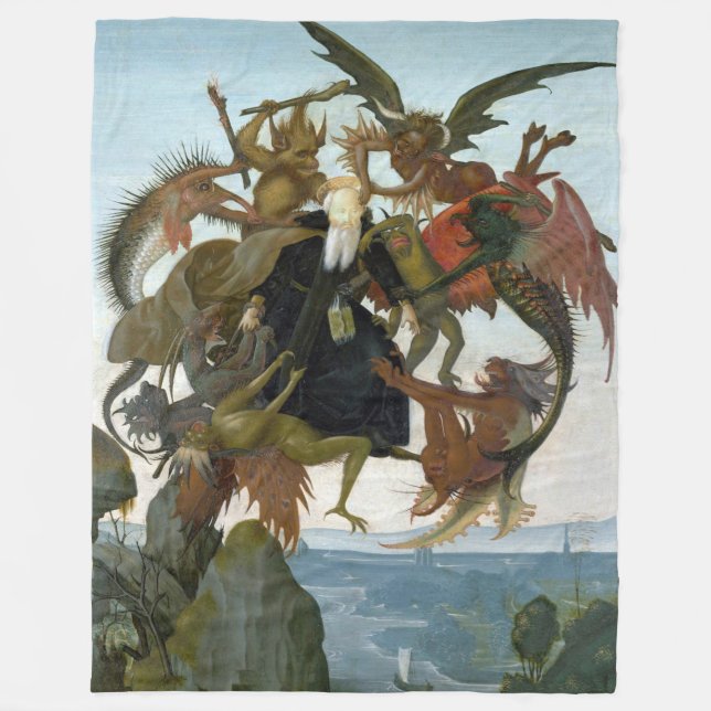 Tormentet Saint Anthony FLEECE BLANKET (Framsidan)