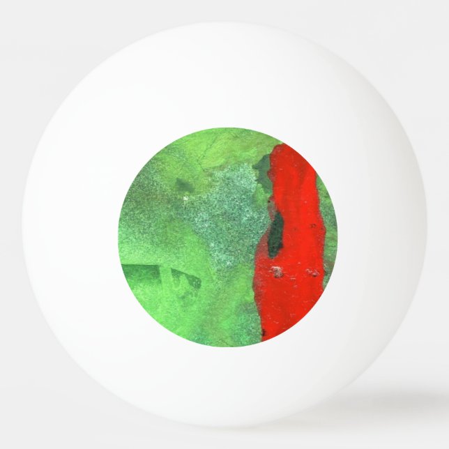 "Torn #1" Abstract Design Ping Pong Boll (Framsidan)