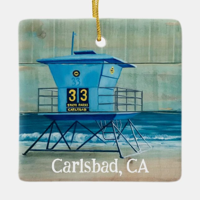 Torn 33 Carlsbad, CA Juldekoration (Framsida)