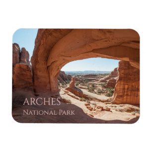 Torn Arch, Arches National Park, Utah Postcard Magnet