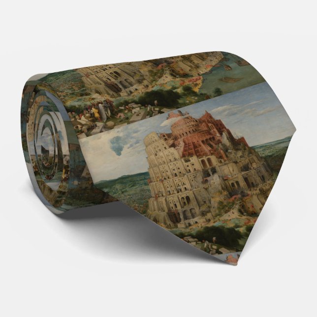 Torn av Babel av Pieter Bruegel Slips (Rullad)