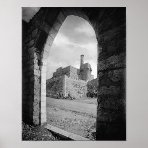 Torn av David i Jerusalem Poster
