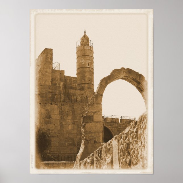 Torn av David - Jerusalem Poster (Framsidan)