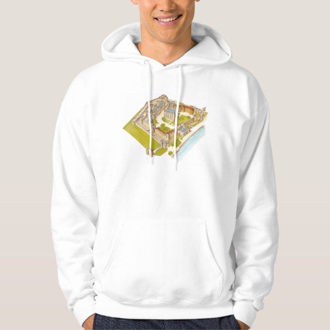 Torn av London. London Sweatshirt Med Luva (Framsida)