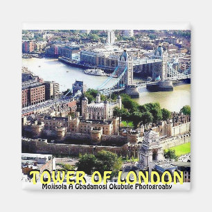 TORN AV LONDON VID MOJISOLA EN OKUBULE-FOTOGRAFI MAGNET