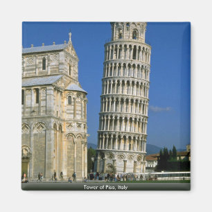 Torn av Pisa, italien Magnet