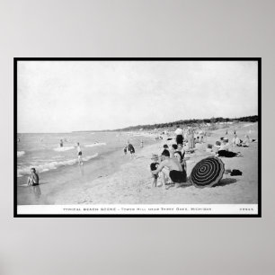 Torn Backe nära tre Oaks, Michigan Poster