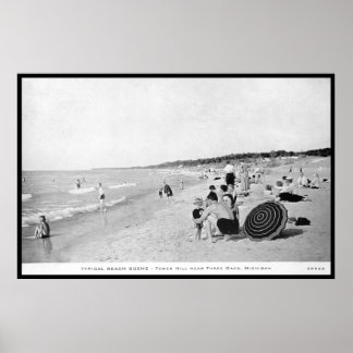 Torn Backe nära tre Oaks, Michigan Poster