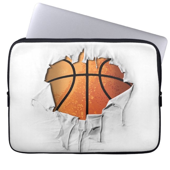 Torn Basketball Laptop sleeve (Framsidan)