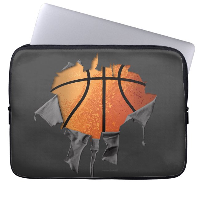 Torn Basketball Laptop sleeve (Framsidan)