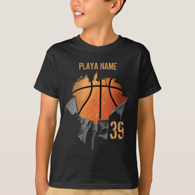 Torn Basketball Tee (Framsida)