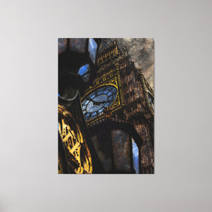 Torn Big Ben London Canvastryck