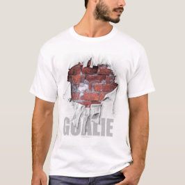Torn Brick Wall Goalie (Fotboll) Tee Shirt