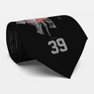 Torn Brick Wall Goalie (Hockey) Tie Slips