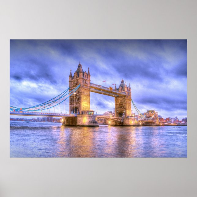 Torn Bridge gränsfritt Poster (Framsidan)