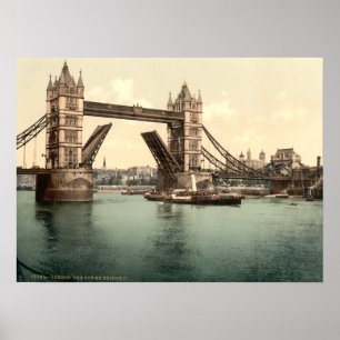 Torn Bridge I, London, England Poster
