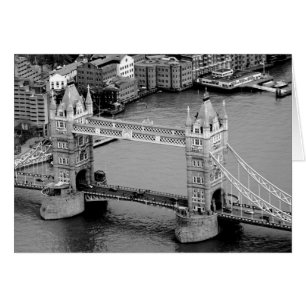 Torn Bridge i London Hälsningskort