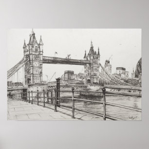 Torn Bridge London 2006 Poster