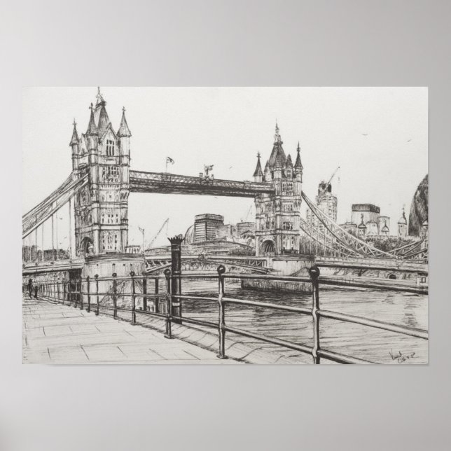 Torn Bridge London 2006 Poster (Framsidan)