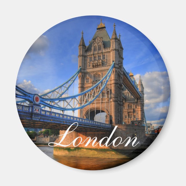Torn bridge London Magnet (Framsidan)