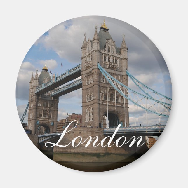 Torn bridge London Magnet (Framsidan)