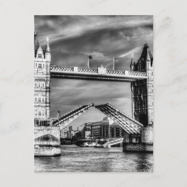 Torn Bridge London-öppning Vykort (Framsida)