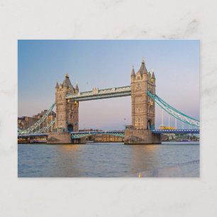 Torn Bridge London Postcard Vykort