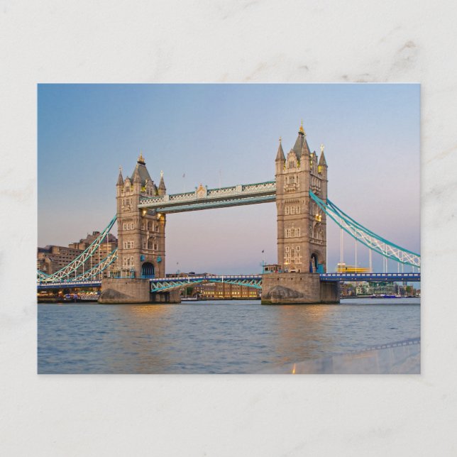 Torn Bridge London Postcard Vykort (Framsida)