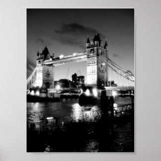 Torn Bridge London Poster