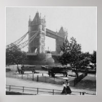 Torn Bridge London, River Thames, England
